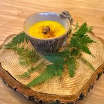 Seminare Karuizawa - かぼちゃポタージュ　上のはカカオ！