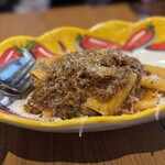 ピッツェリア トラットリア ダ オカピート - 同僚たちも絶賛の筒状パスタ