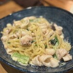 大人洋食 Bistro1996, - シーフードクリーム生パスタ