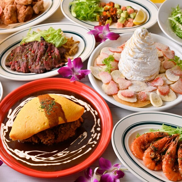 オムライス・パンケーキ・定食ごはん。ALOHA MELT TERRACE イオンモール仙台上杉店 - 北四番丁（オムライス）の写真