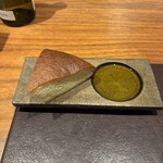 イル アオヤマ - 自家製フォカッチャ