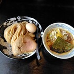 麺屋 たけ井 - 味玉つけ麺(小)
