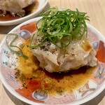 野菜酒場あしおと - 淡路k.ファーム玉葱たっぷり焼売