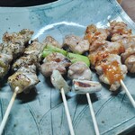 味の蔵どんつく - 焼鳥盛合せ