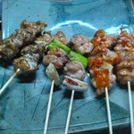 味の蔵どんつく - 焼鳥盛合せ