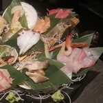居酒屋 勇旬 いか太郎 - 刺身盛合わせ