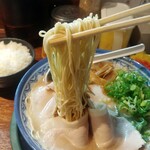 博多とんこつ 天神旗 - 本博多Lightチャーシュー麺