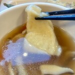 コンフォートホテル 八戸 - せんべい汁の中の南部せんべい