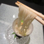 日本料理 TOBIUME - 海胆の下に素麺