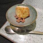 日本料理 TOBIUME - 焼き菓子に新政酒造 特別頒布会のお菓子、Amazon cacao添え