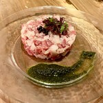 五燠堂 - 玉ねぎと本マグロのタルタル