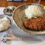 自然坊 - ロースカツ定食　3000円