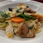 南海飯店 - 豚肉とキャベツと玉子炒め