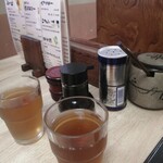 いさみ家 - 卓上のメンツ。