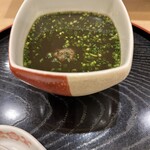 鮨 まえざわ - サザエ茶碗蒸し