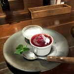 恵比寿山の上バル - ラズベリーフォンダンショコラ