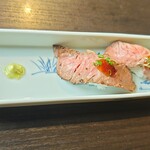 京都つゆしゃぶCHIRIRI - 肉寿司