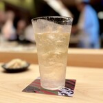 鮨よしかわ 海道 - 山崎ハイボール