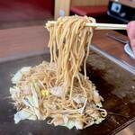 お好み焼き鶴橋 風月 - 焼きそば