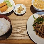 중국요리 둔황 히로시마 그란도 타와점 - チンジャオロース