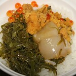 瓶ドン屋 みやこ - 「うに いくら」