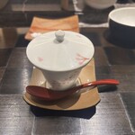 天ぷら 銀座おのでら - 冷製茶碗蒸し