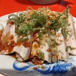 恵比寿 大龍軒 - 茹で豚にんにく醤油