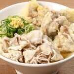 肉うどん 肉めし 甚三 - 