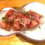 我飯 - ガリとまと