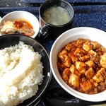 炎麻堂 - 料理写真:麻婆豆腐定食