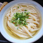 手打ちうどん 清水屋 - 冷やかけ2玉440円＋ちくわ天120円