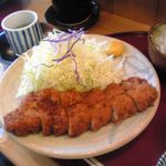 とんかつ桂 - ロースかつ定食1300円