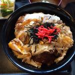 Katsu-don (Pork cutlet bowl)