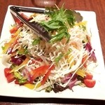 鶏次郎 - 十種野菜の農園サラダ