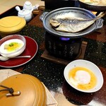 粋松亭 - 朝ご飯。