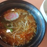 幸楽苑 - スープ割投入