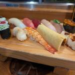 吉野鮨本店 - １０貫