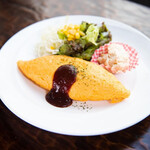 tag cafe - 香草鶏オムライス