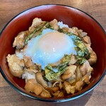 みやま本舗 - 特製とりめしと温泉たまご(別料金)