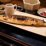 和食 沖の - 秋刀魚の塩焼き定食