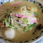 中国菜館 江山楼 - ふかひれの小さいのが乗ってます。