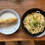中村うどん - ちくわの天ぷら110円