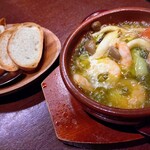 旬菜dining えん - 海老アヒージョ