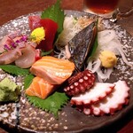 旬菜dining えん - 刺身5種盛り合わせ