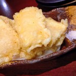 旬菜dining えん - とうもろこし天麩羅