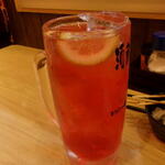 酒蔵 力 - レッズサワー