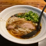 麺場 浜虎 - 妻の冷やし醤油朝そば 600円