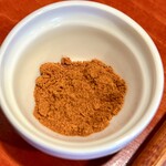 中華そば 鴨福 - 火の粉