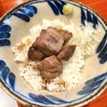 中華そば 鴨福 - 鴨丼ハーフサイズ 300円