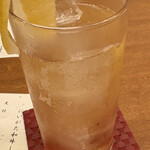 郷土料理 ぶな - ハイボール　レモンが嬉しい